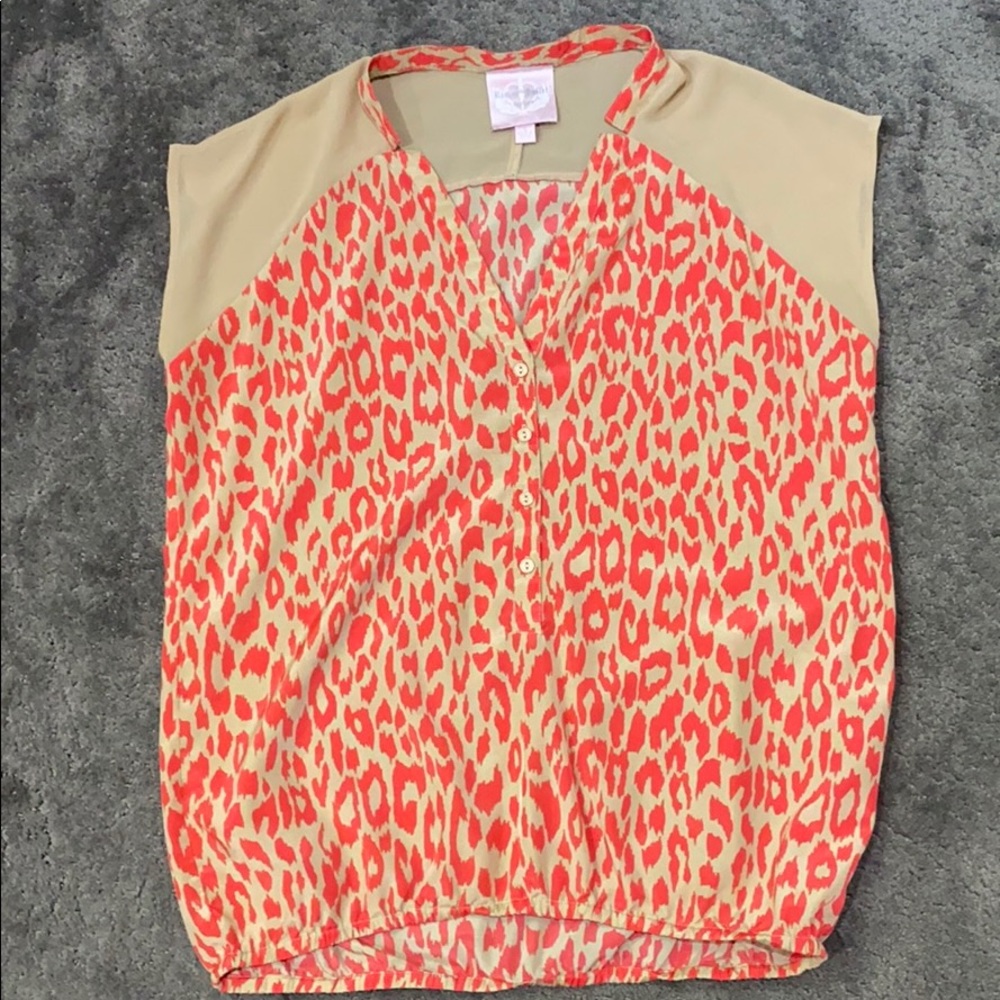 Leopard Blouse
